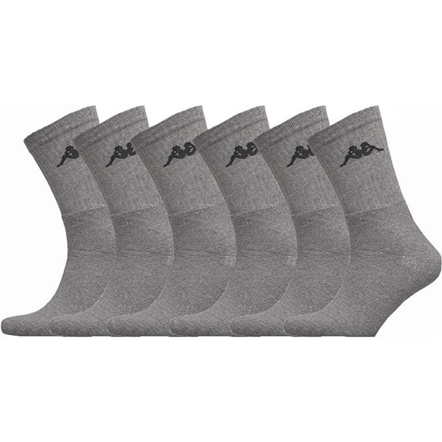 Calza corta uomo spugna di cotone 3 paia Kappa K002