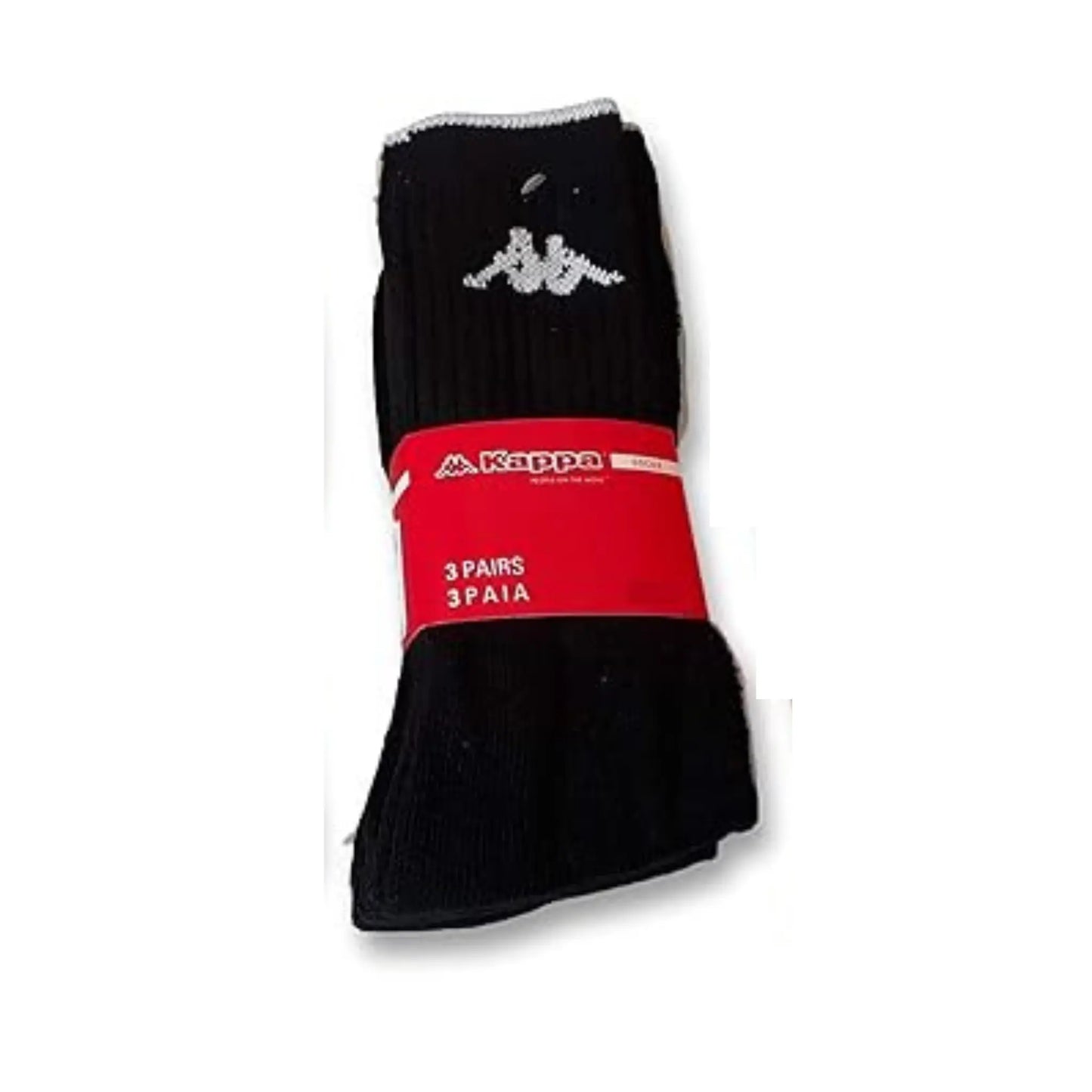 Calza corta uomo spugna di cotone 3 paia Kappa K002