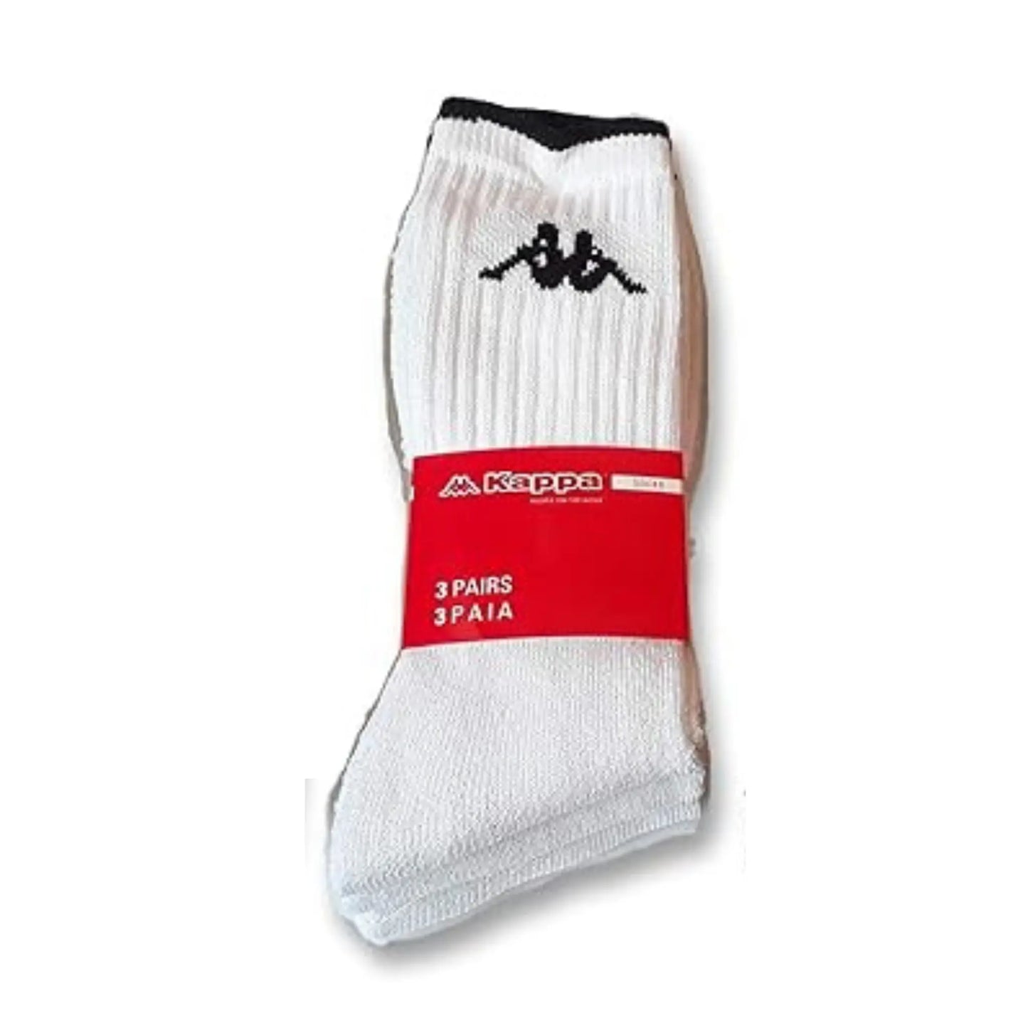 Calza corta uomo spugna di cotone 3 paia Kappa K002