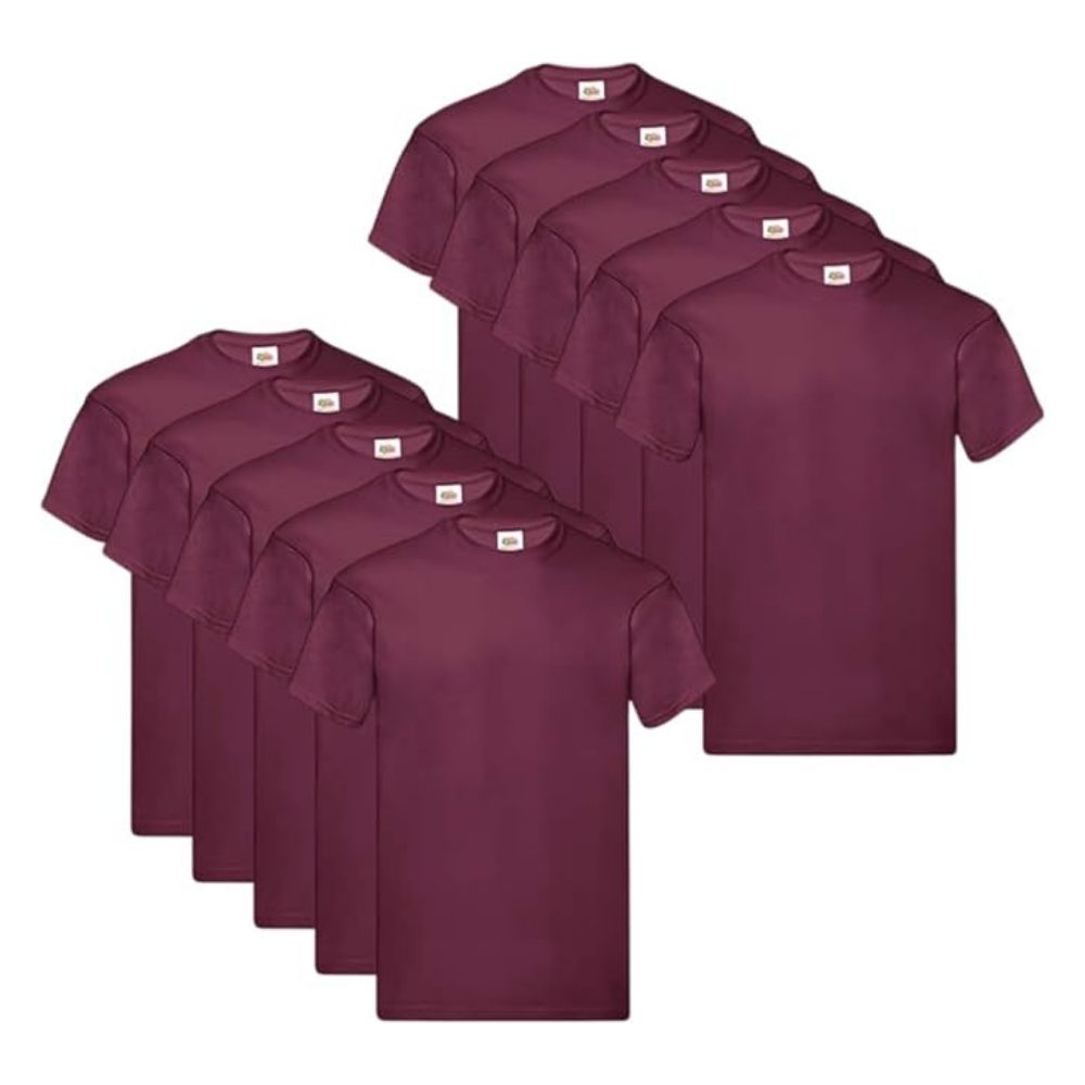 Fruit of the Loom Original, U-Neck Short Sleeve T-Shirt