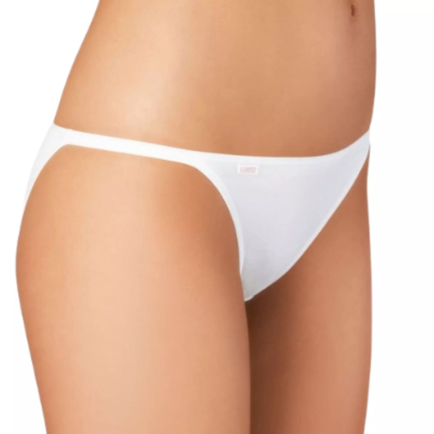 Slip donna cotonella tanga vita bassa 8127 cotone elasticizzato 2 pezzi