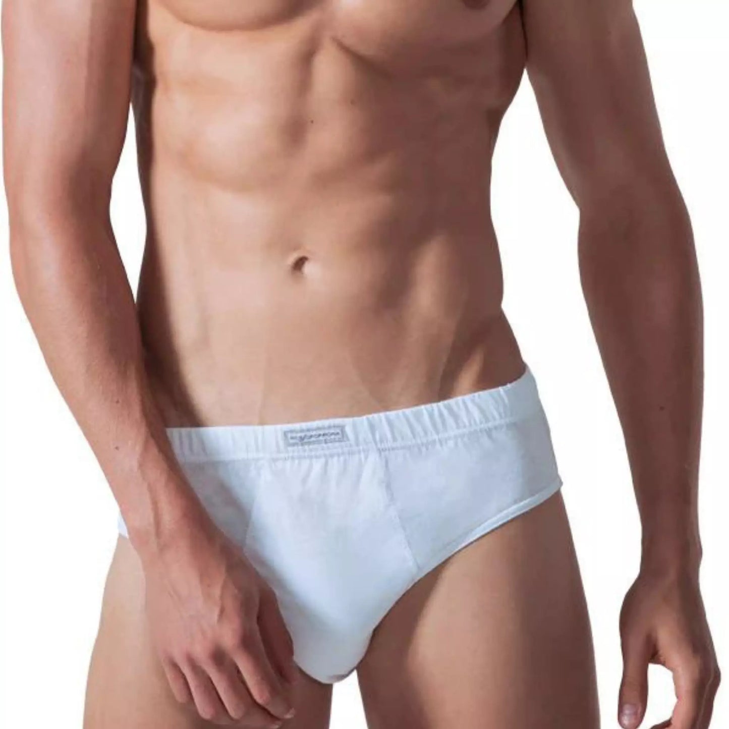 Slip uomo 100% cotone 270 Rossoporpora 6 pezzi