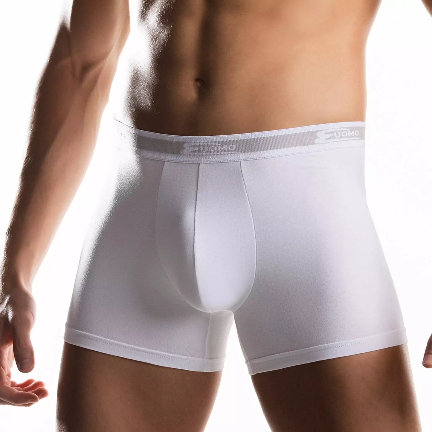 Boxer uomo cotonella 2384 cotone elasticizzato 2 pezzi