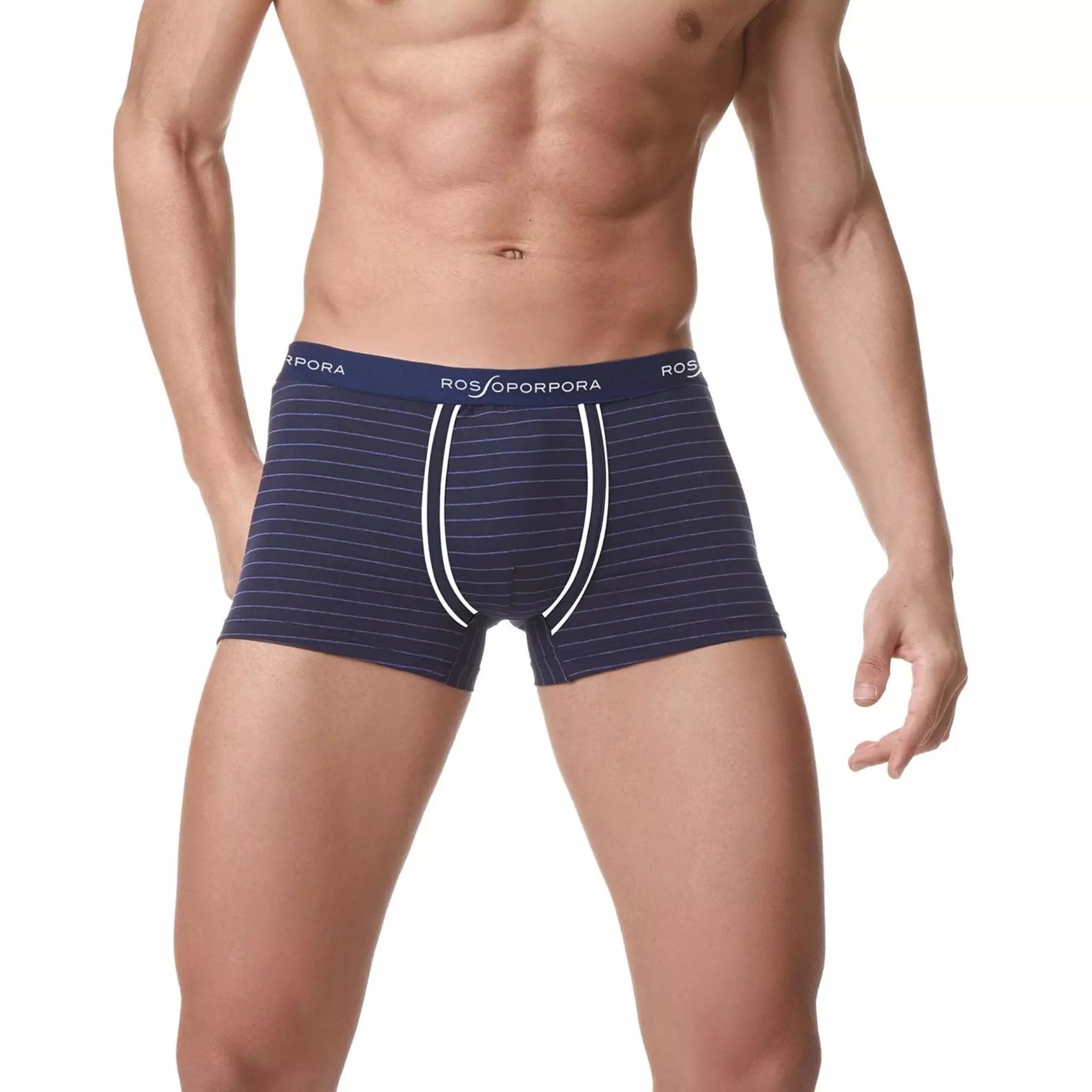 3 Boxer Uomo Lyon Becker A Vita Bassa - Intimo Soft Touch In Jersey Di Cotone Elasticizzato - Taglie S M L XL - Foto 1