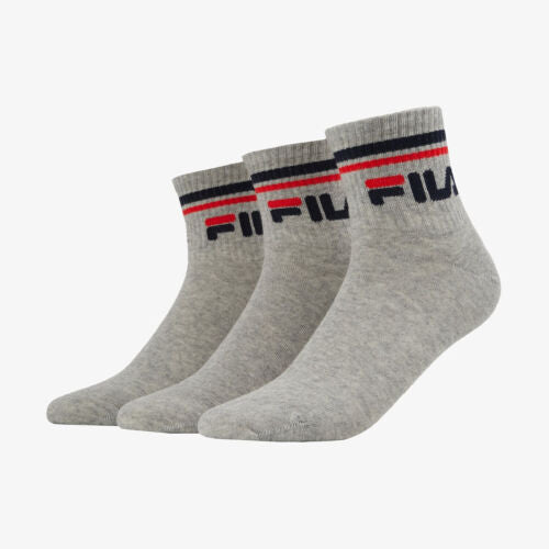 Calze da bambini marca Fila set da 3 paia di calzini in cotone spugna