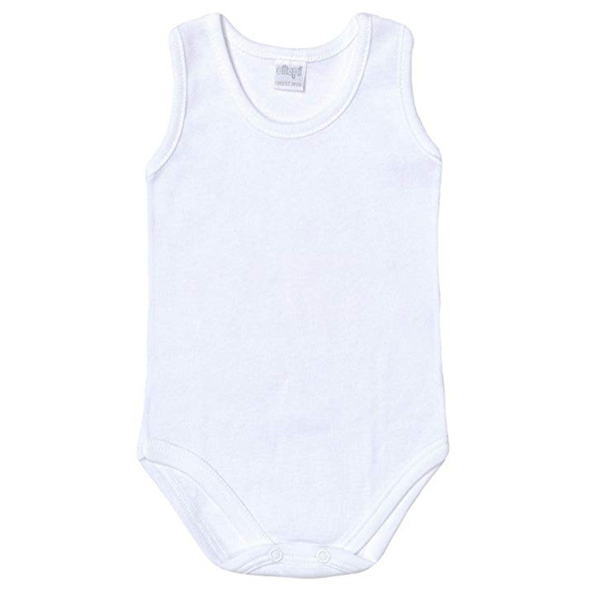 Ellepi 3 Body Bimbo in Puro Cotone Anallergico con Cuciture Comfort.
