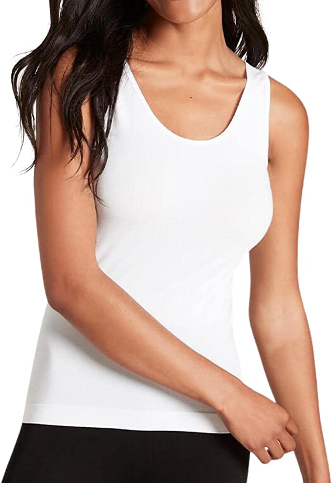 Set of Women's Seamless Stretch Wide Shoulder Tank Tops, Elegant Tank