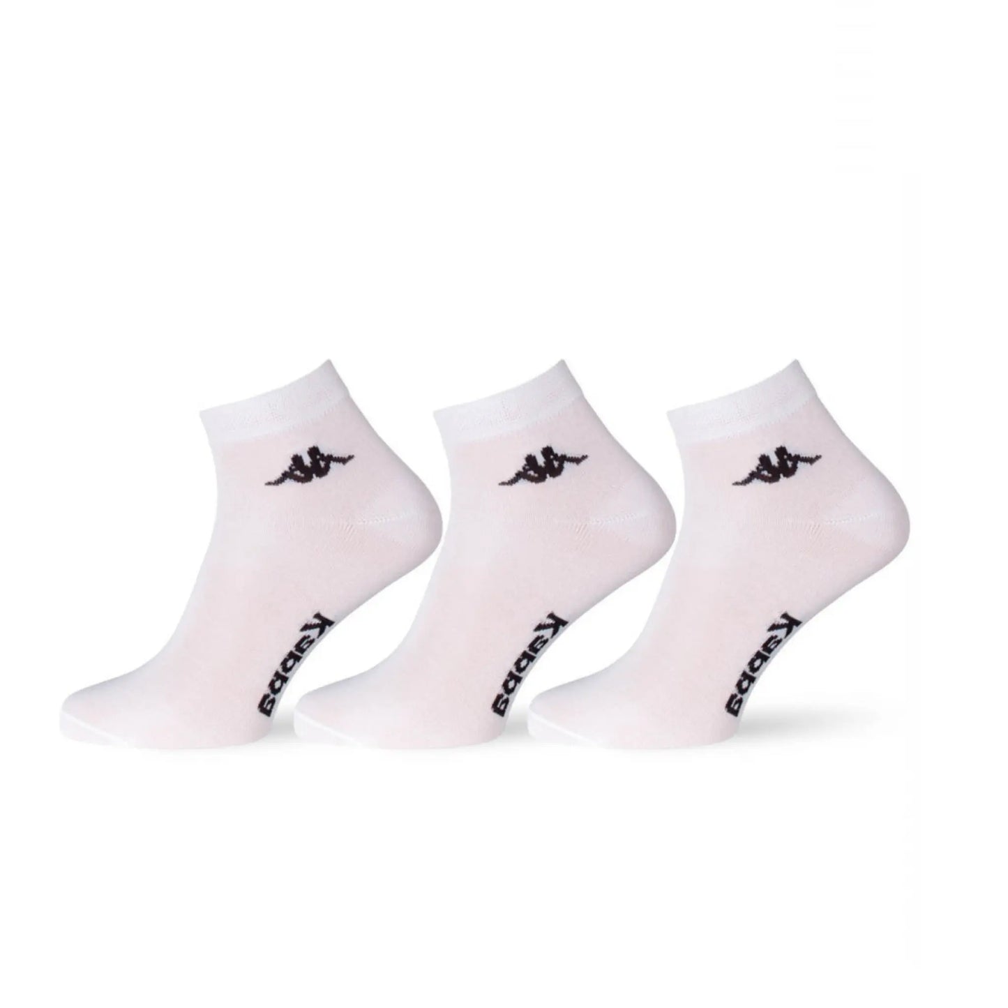Calza corta unisex fantasmino di cotone 3 paia Kappa K004