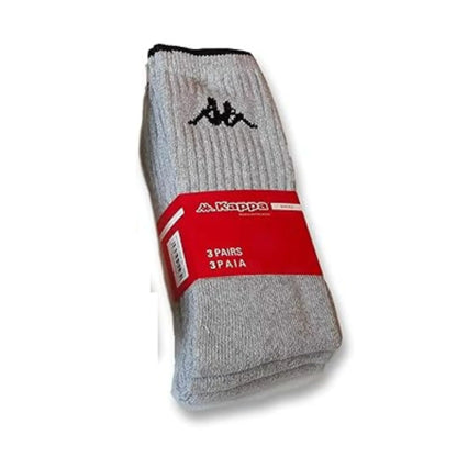 Calza corta uomo spugna di cotone 3 paia Kappa K002