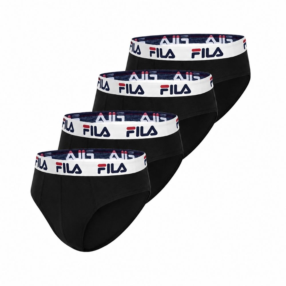 FILA 4 slip uomo cotone