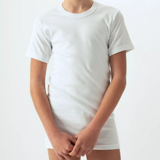 Maglia intima bimbo a mezza manica oltremare 2311