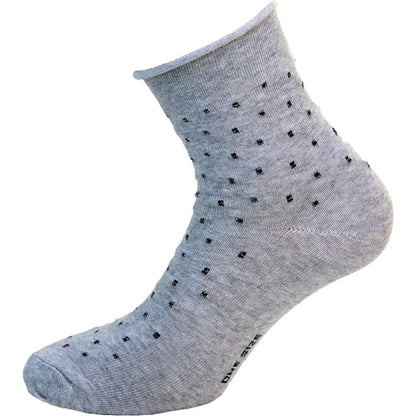 Calza corta donna Enrico Coveri senza elastico fantasia