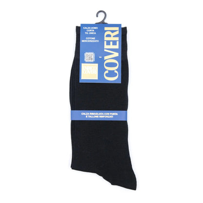 Calza corta uomo Enrico Coveri cotone mercerizzato tinta unita 6 paia
