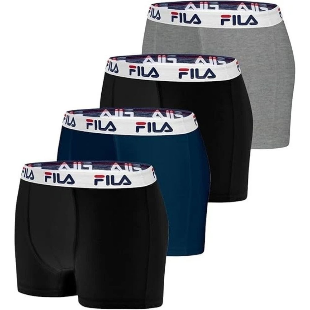 FILA 4 boxer uomo cotone
