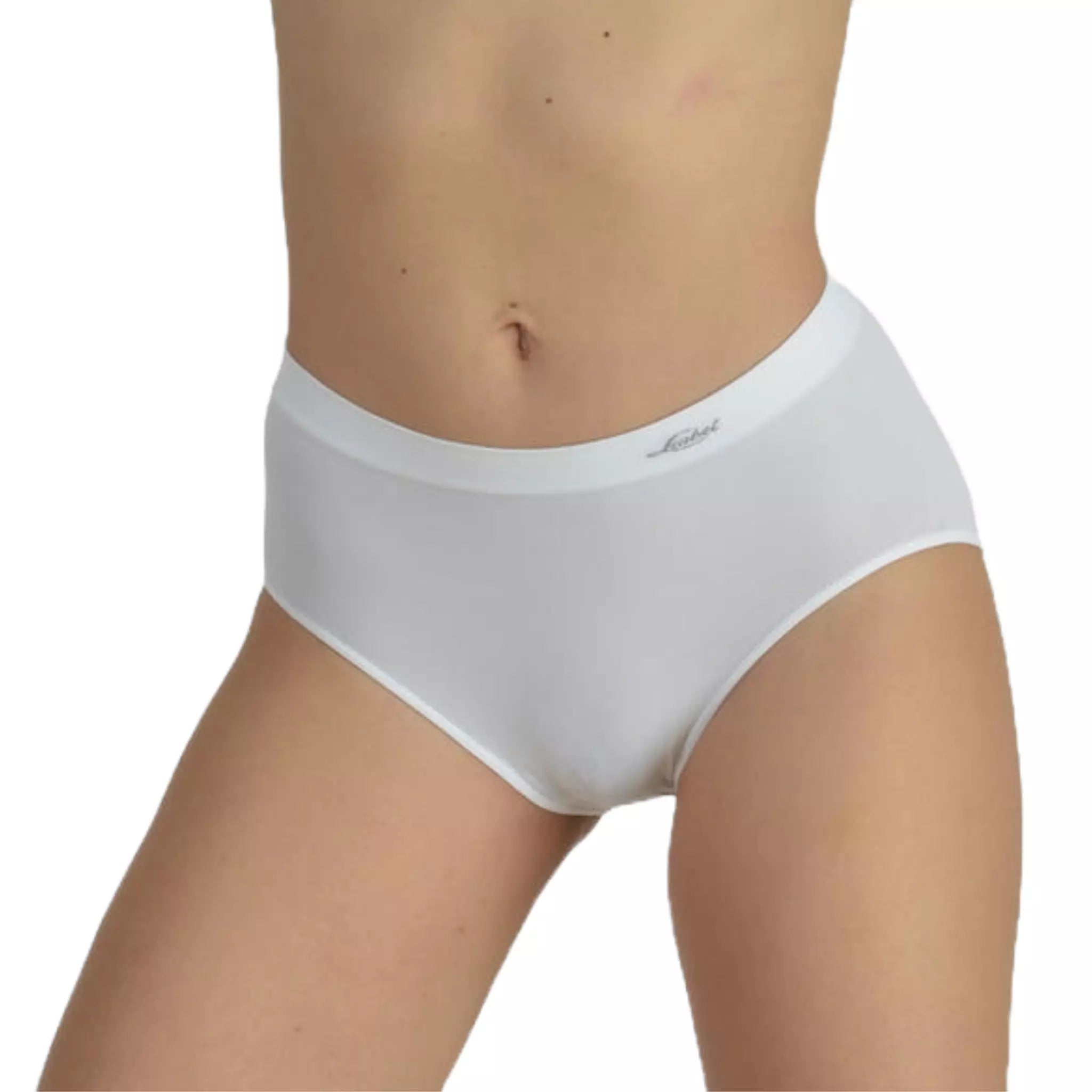 Tazzio Slip Da Donna A Vita Alta - Confezione Da 3, Morbido Cotone Elasticizzato, Colori Assortiti