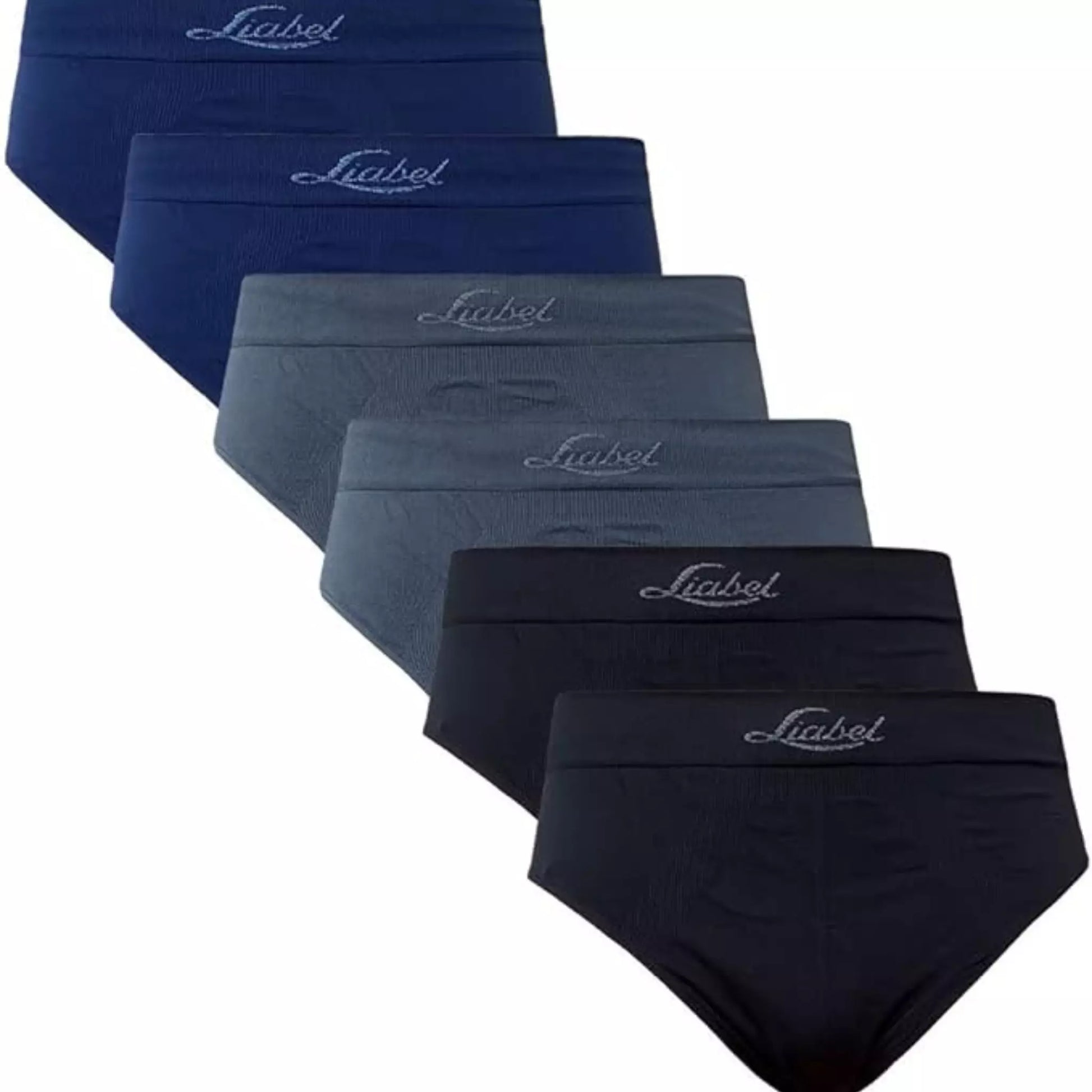 Slip uomo liabel 020 seamless senza cuciture 6 pezzi