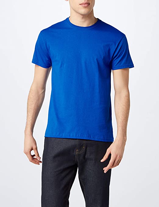 T-shirt a manica corto a collo U Royal - Fruit of the Loom