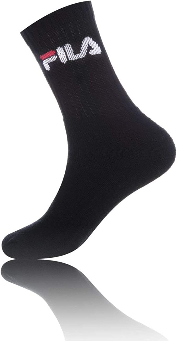 Set da 3 paia di Calze Sportive per Uomo in Cotone spugna.