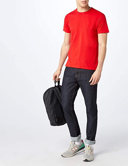 Maglia a manica corta a girocollo Rossa - Fruit of the Loom