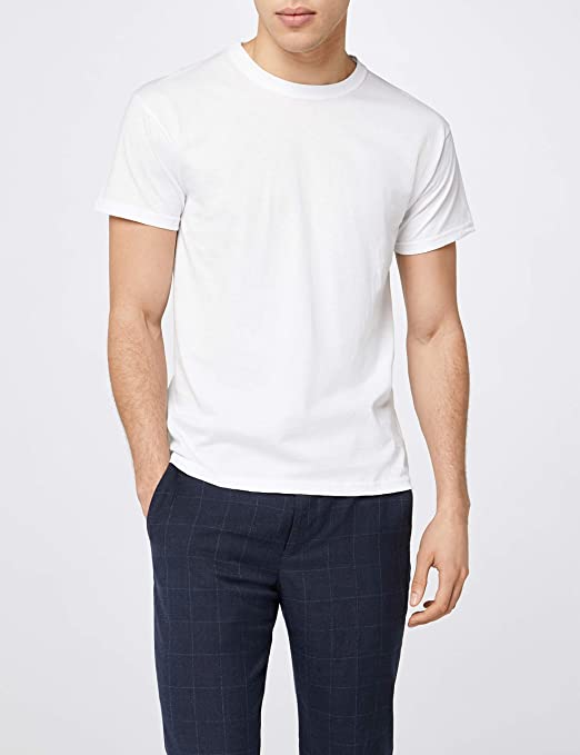 Fruit of the loom originals T-shirt manica corta a girocollo 5 pezzi