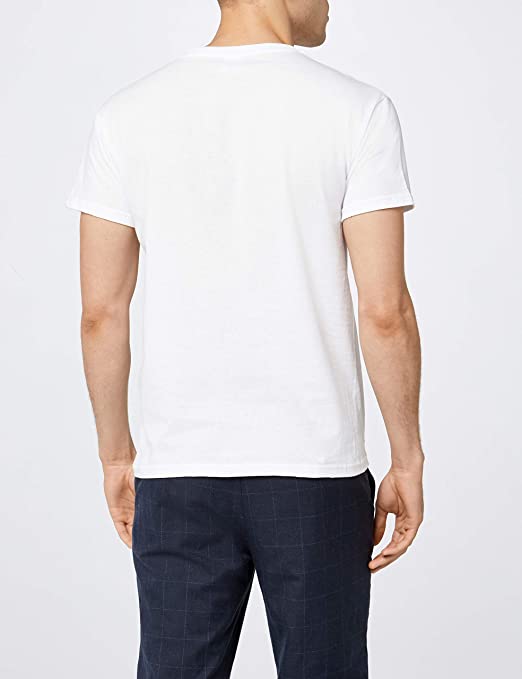 Fruit of the loom originals T-shirt manica corta a girocollo 5 pezzi